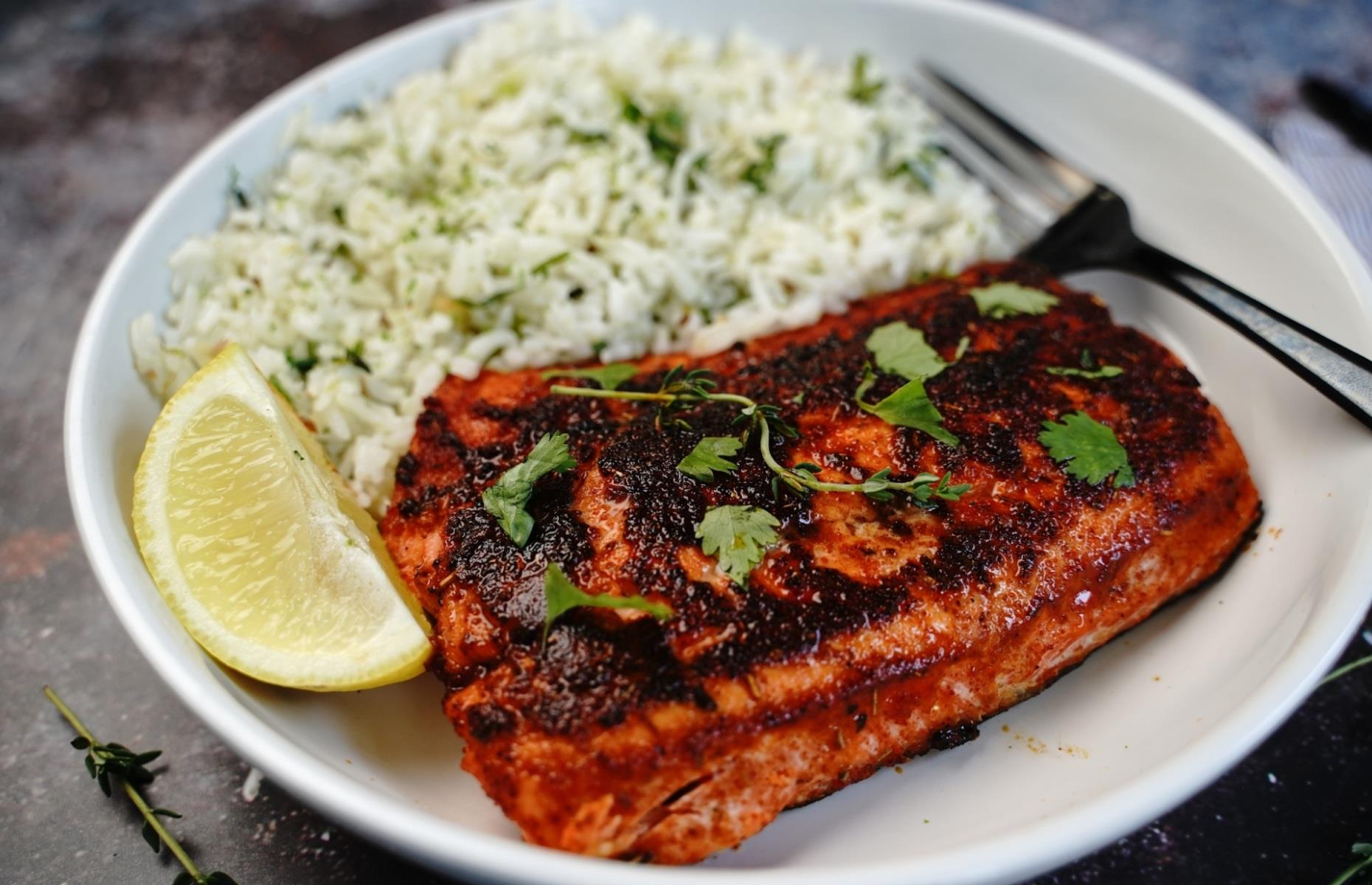 1984: blackened fish